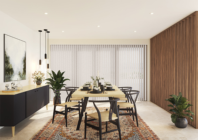 Kindling, Chiffon - Vertical Blind - Image 8